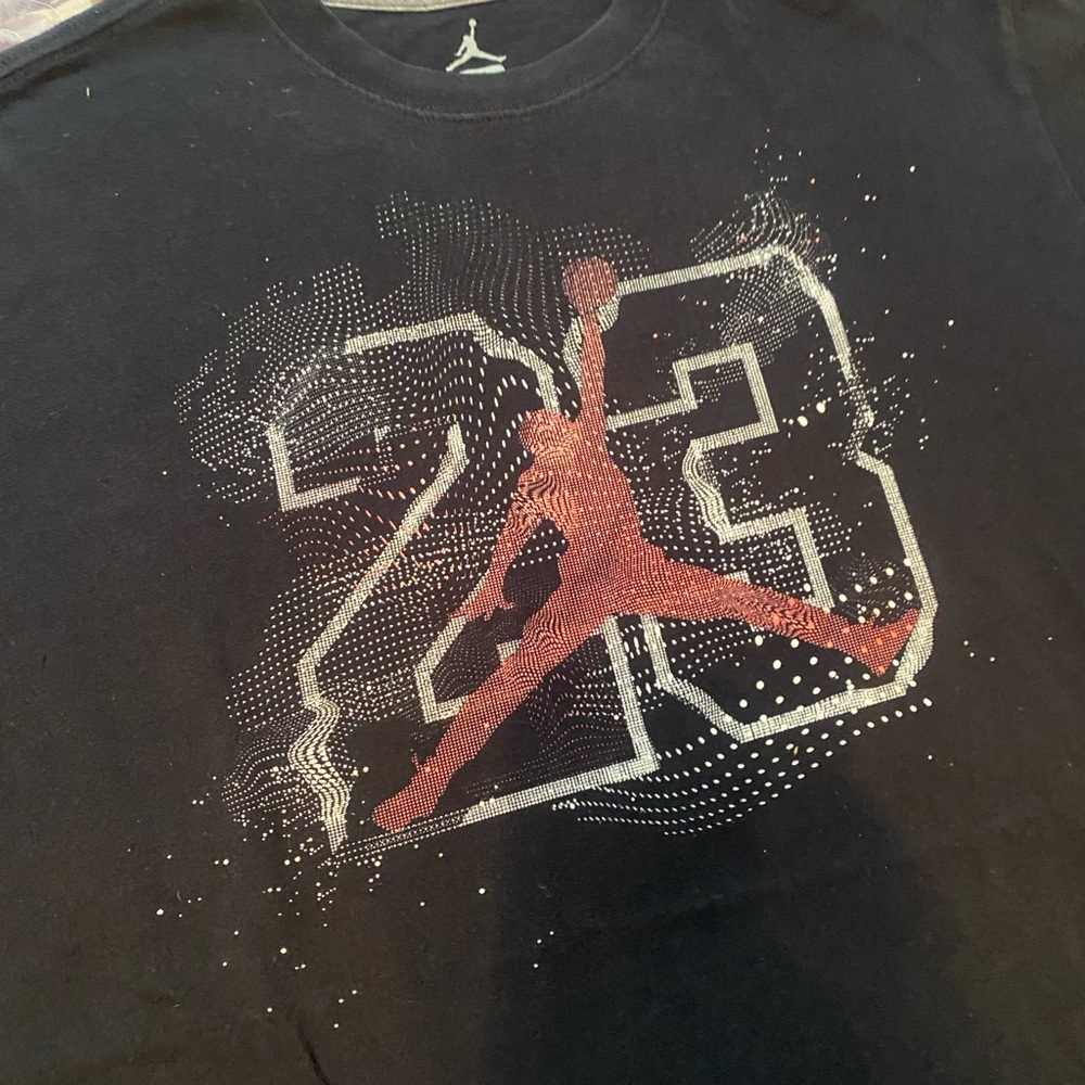 Jordan Black Short Sleeve Tee